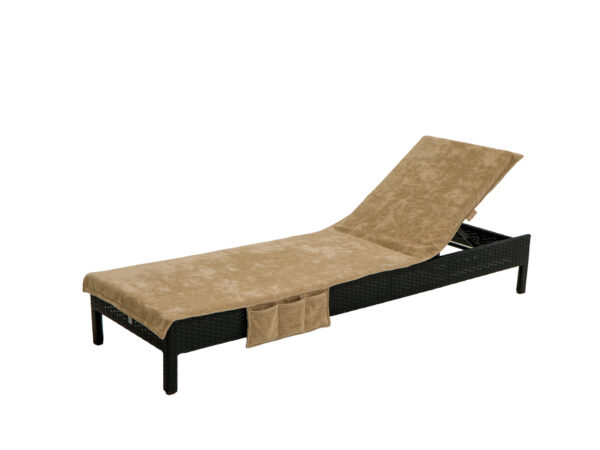 Luxe beacht bed cover taupe kleur Erba products Nederland
